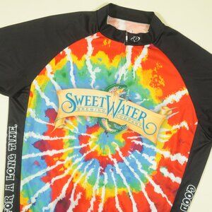 Primal Sweetwater IPA Beer Cycling Jersey Mens 3XL Multicolor Tie Dye